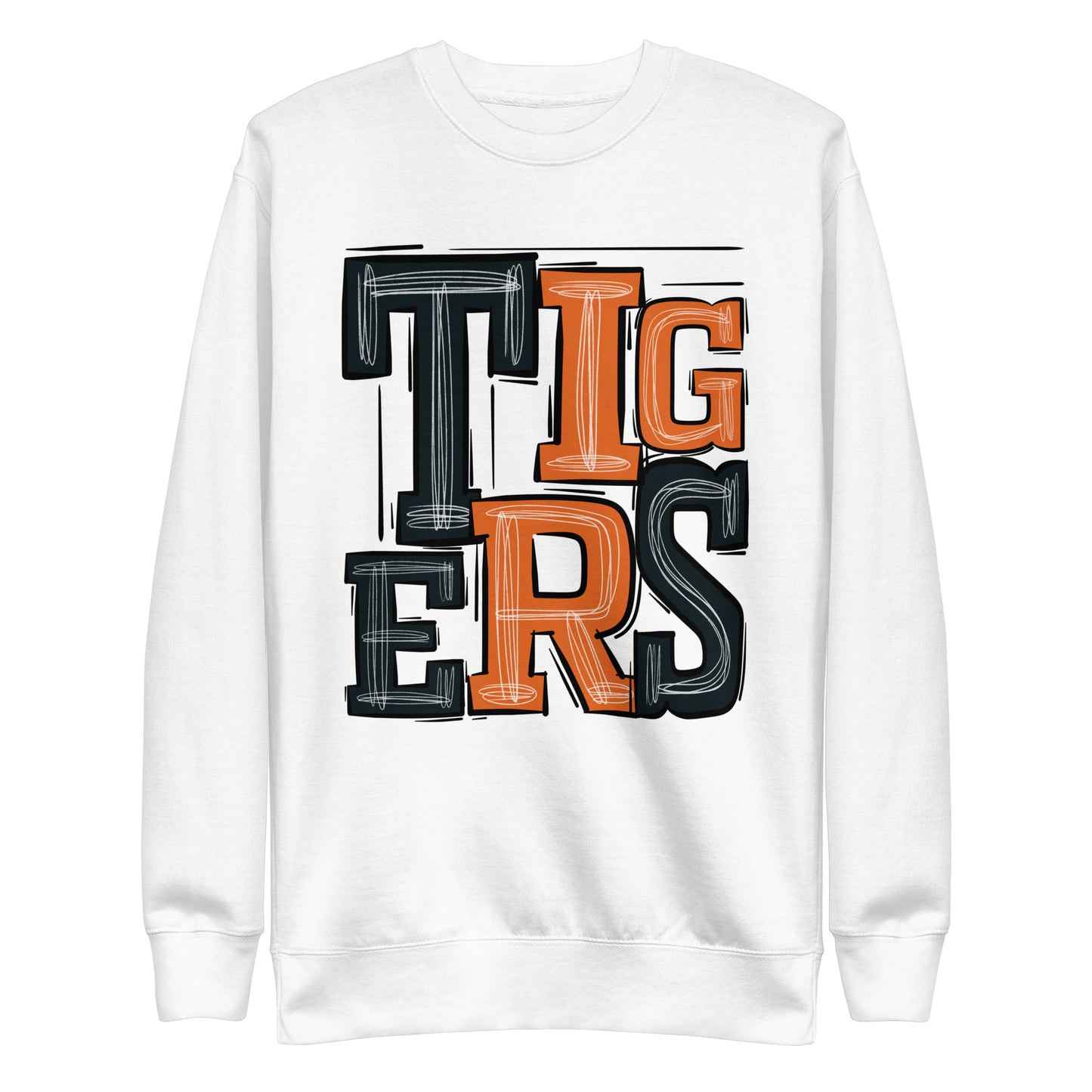 Tigers Handwritten Sweatshirt