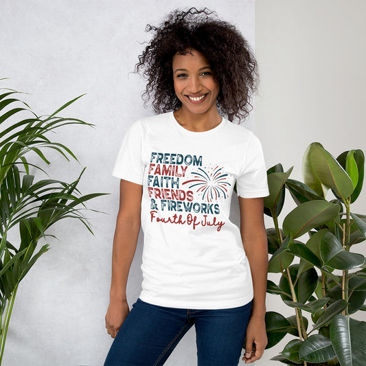 4th of July Unisex t-shirt