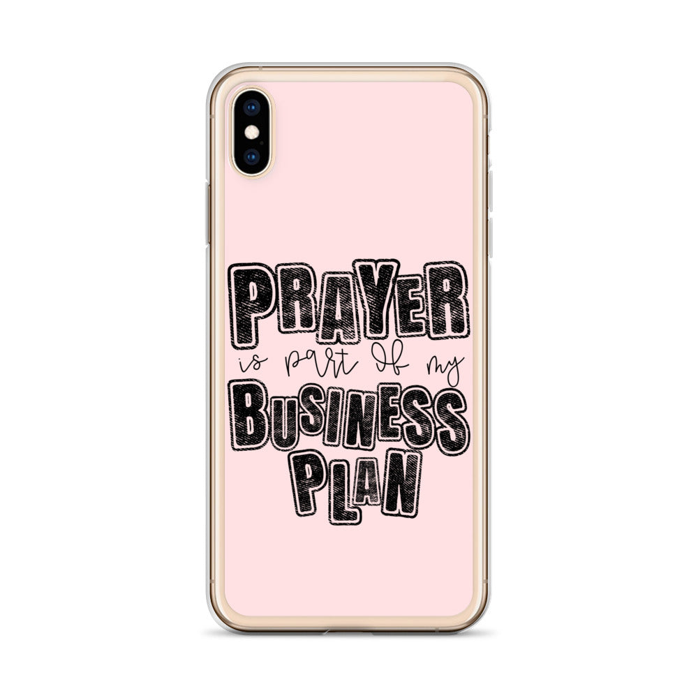 Prayer is Part of my Business Plan Clear Case for iPhone®